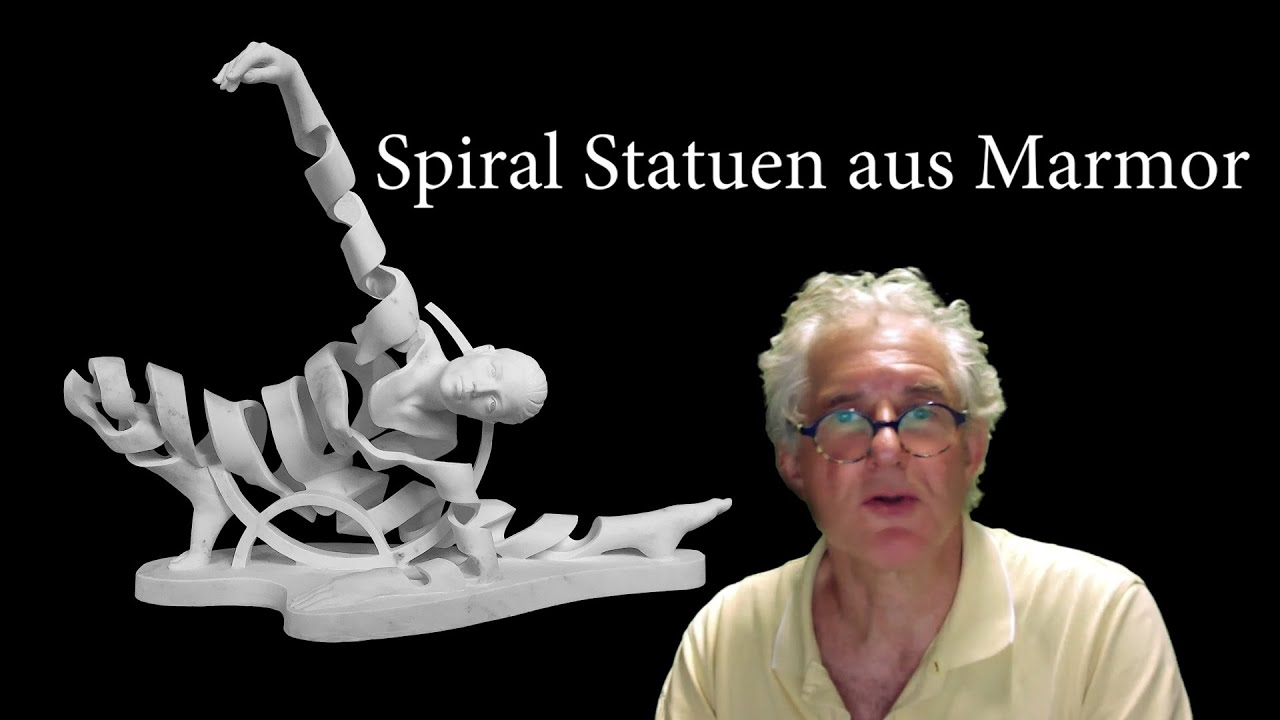Zeitgenössische kunstler: Spiral Statuen aus Marmor - lerne marmor kennen