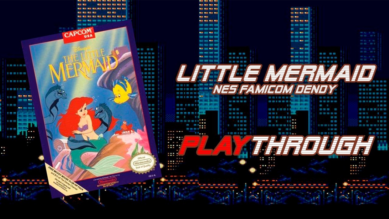 Little Mermaid [NES] - Прохождение