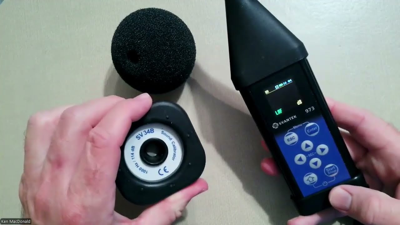 Svantek SV971A/ SV973A sound meter calibration