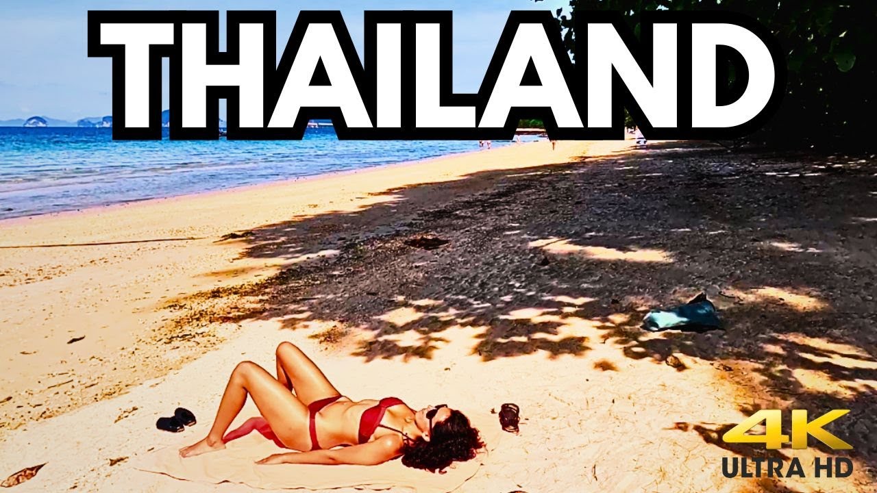 KLONG MUANG BEACH, Krabi Thailand 🇹🇭 4K Resorts Walking Tour