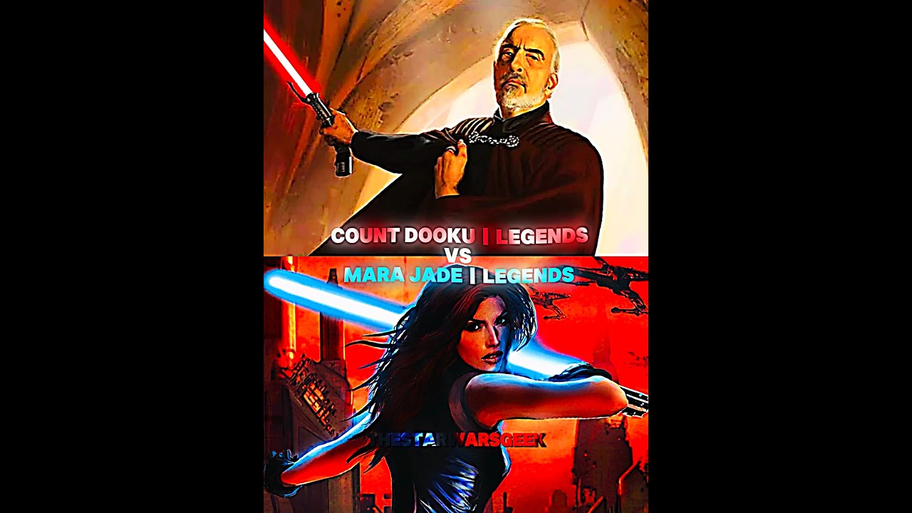 Count Dooku VS Mara Jade | #shorts
