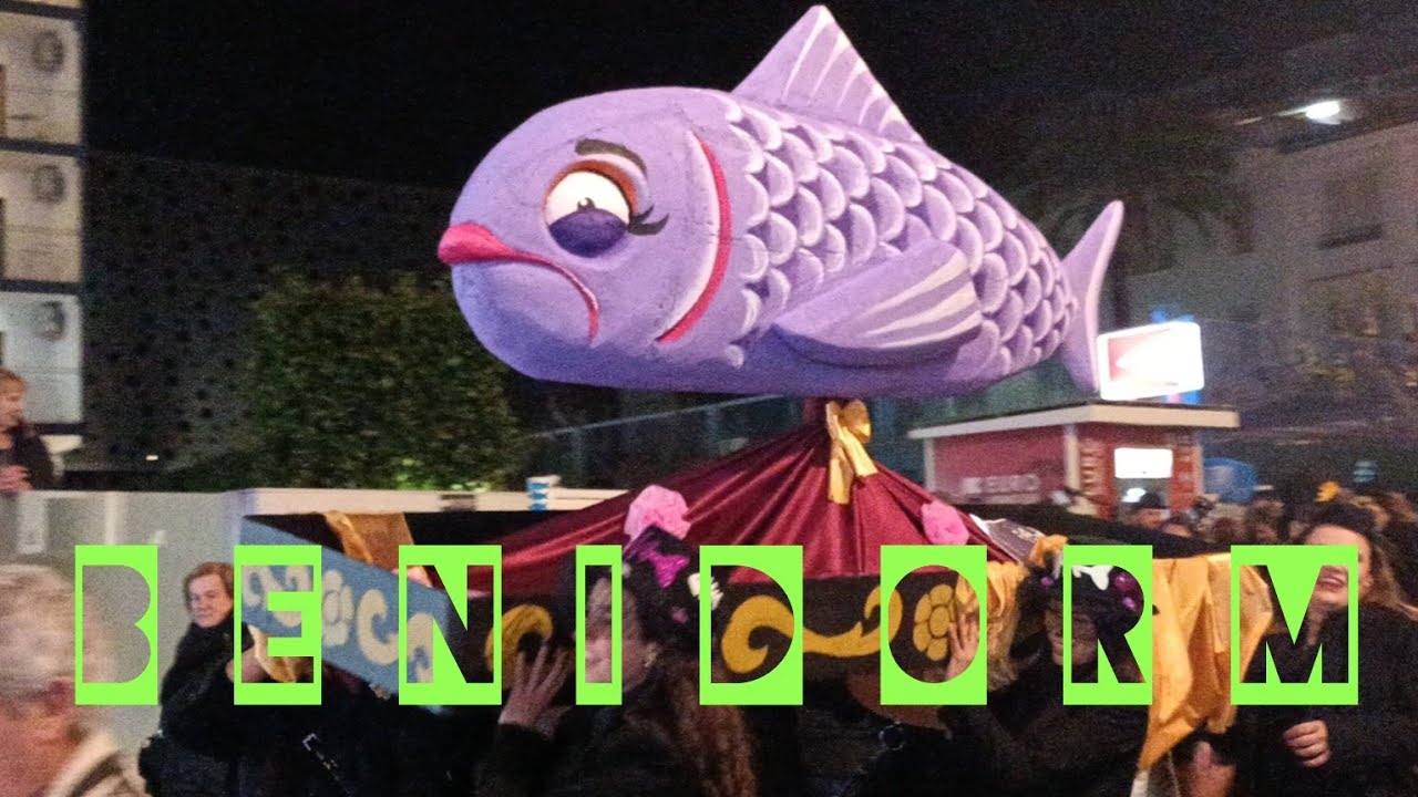 Benidorm the Burial of the Sardine February 21, 2023
