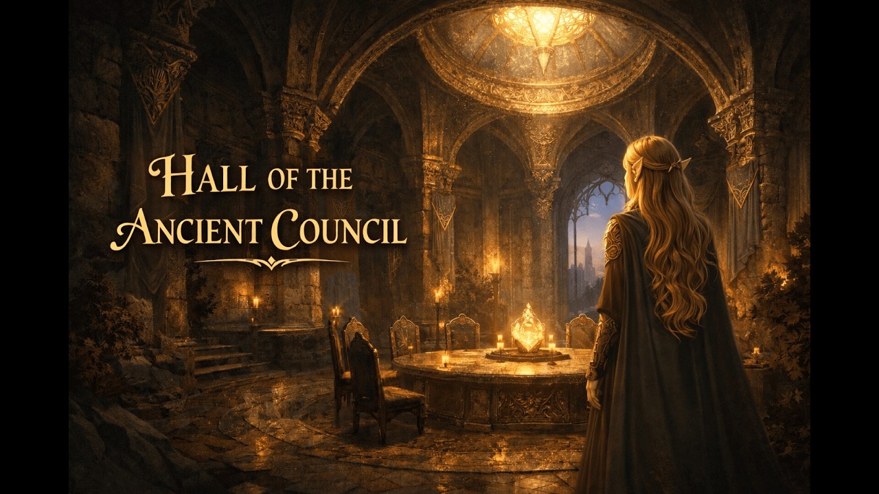 Hall of the Ancient Council – Celtic Fantasy Ambience (No Lyrics)