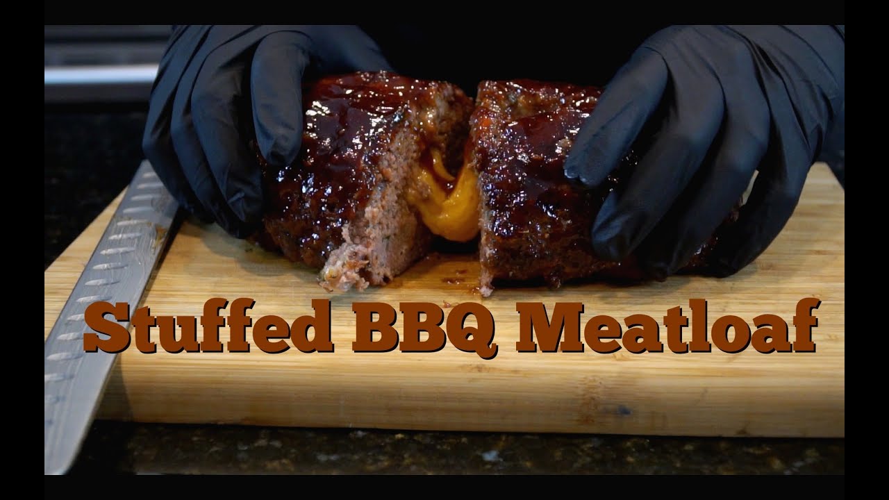 How To Make Meatloaf - Stuffed w/ Cheese!