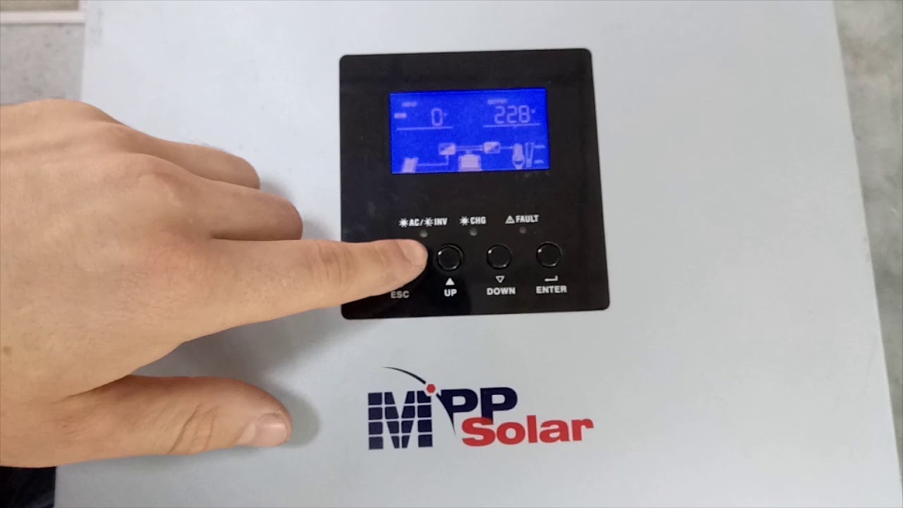 AC3506 Солнечный инвертор MPP Solar PIP 2424HS 2.4 кВт