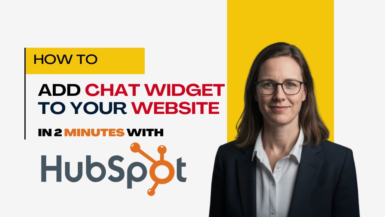 How to Add Live Chat to Your Website with HubSpot (Free Chat Widget Setup)