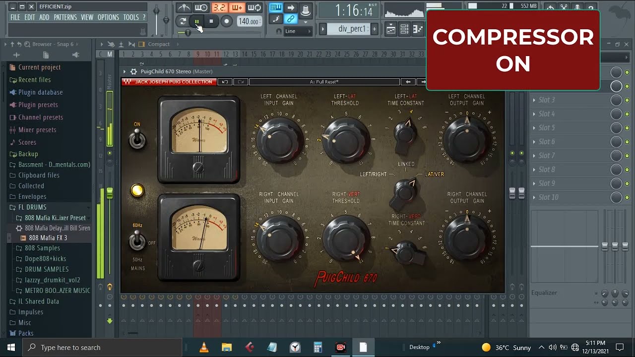 This is how i use midside compression