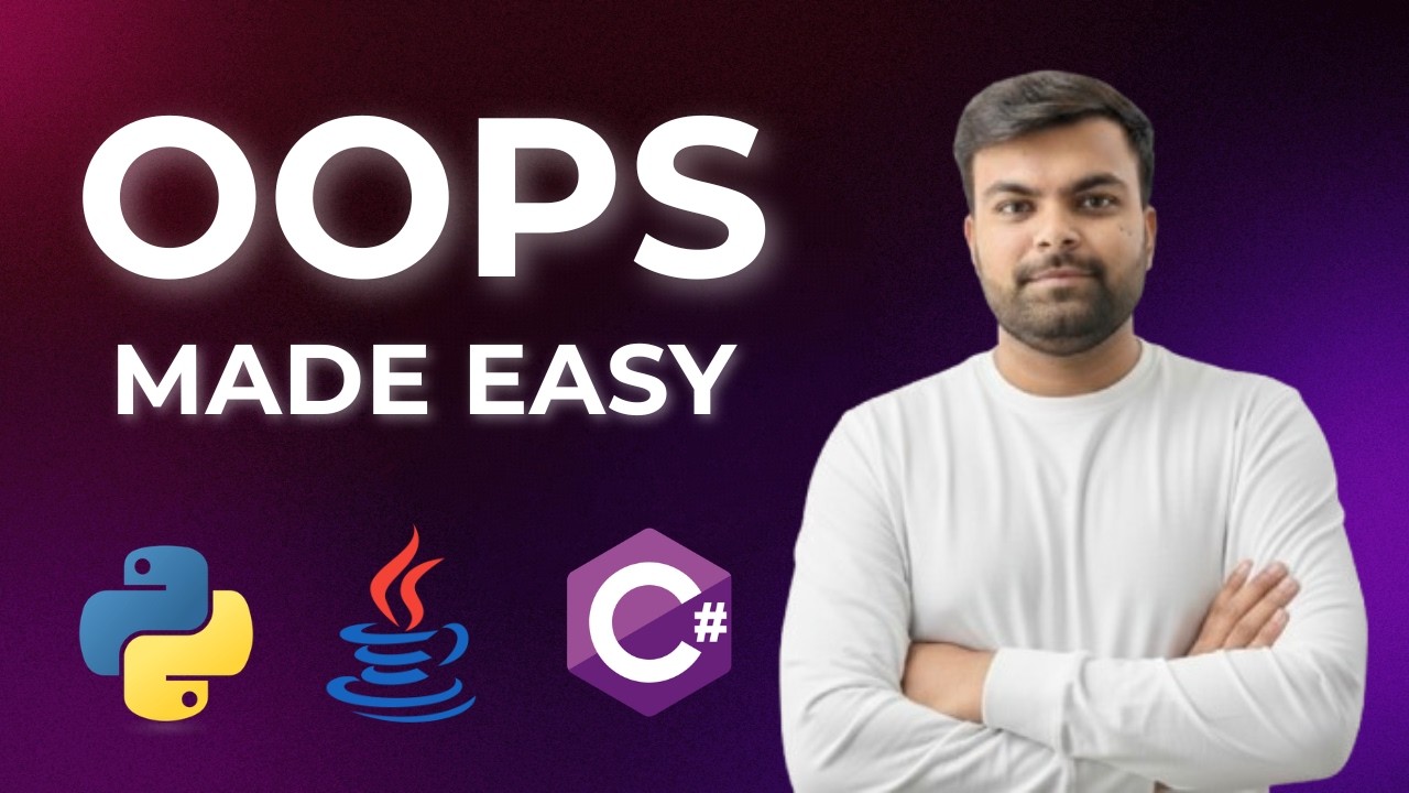 OOPS Mastery: Object Oriented Programming in 1 Hour (All Concepts)