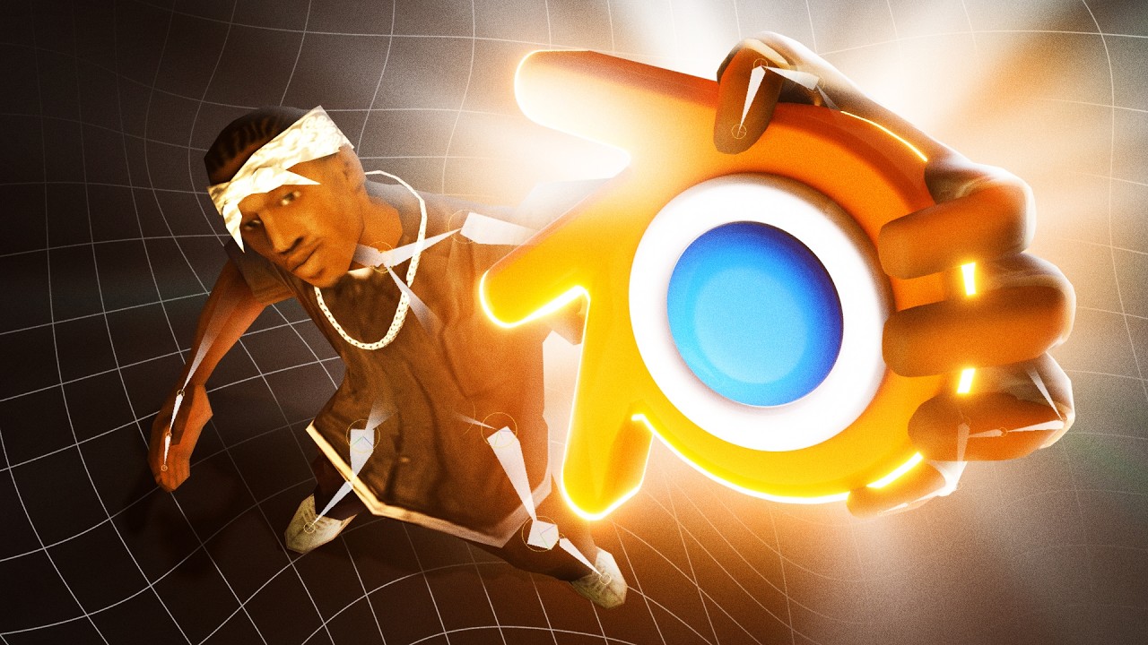 ИГРАЮ в BLENDER, но только для ГТА САМП...