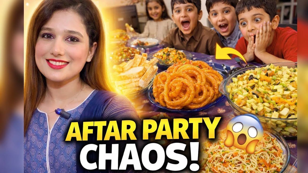 AFTAR PARTY + KIDS MADNESS! #vlog #daily 