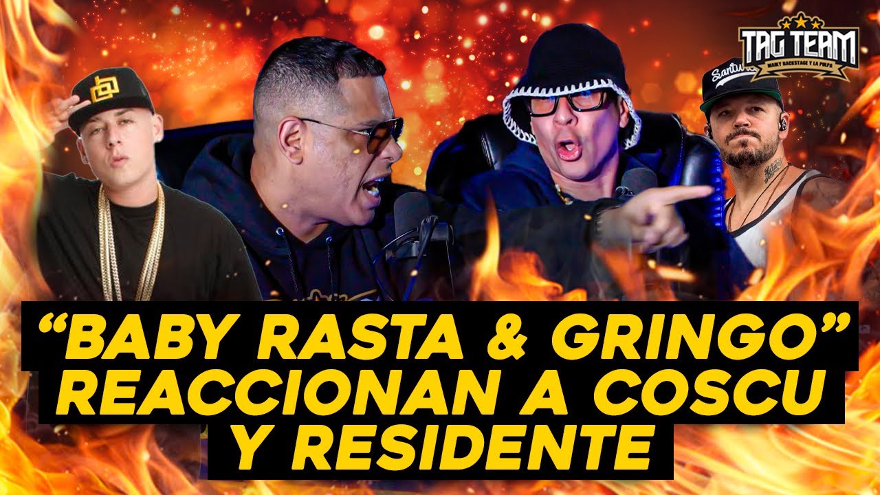 Se Subieron Los Animos En La Reacción De Baby Rasta & Gringo