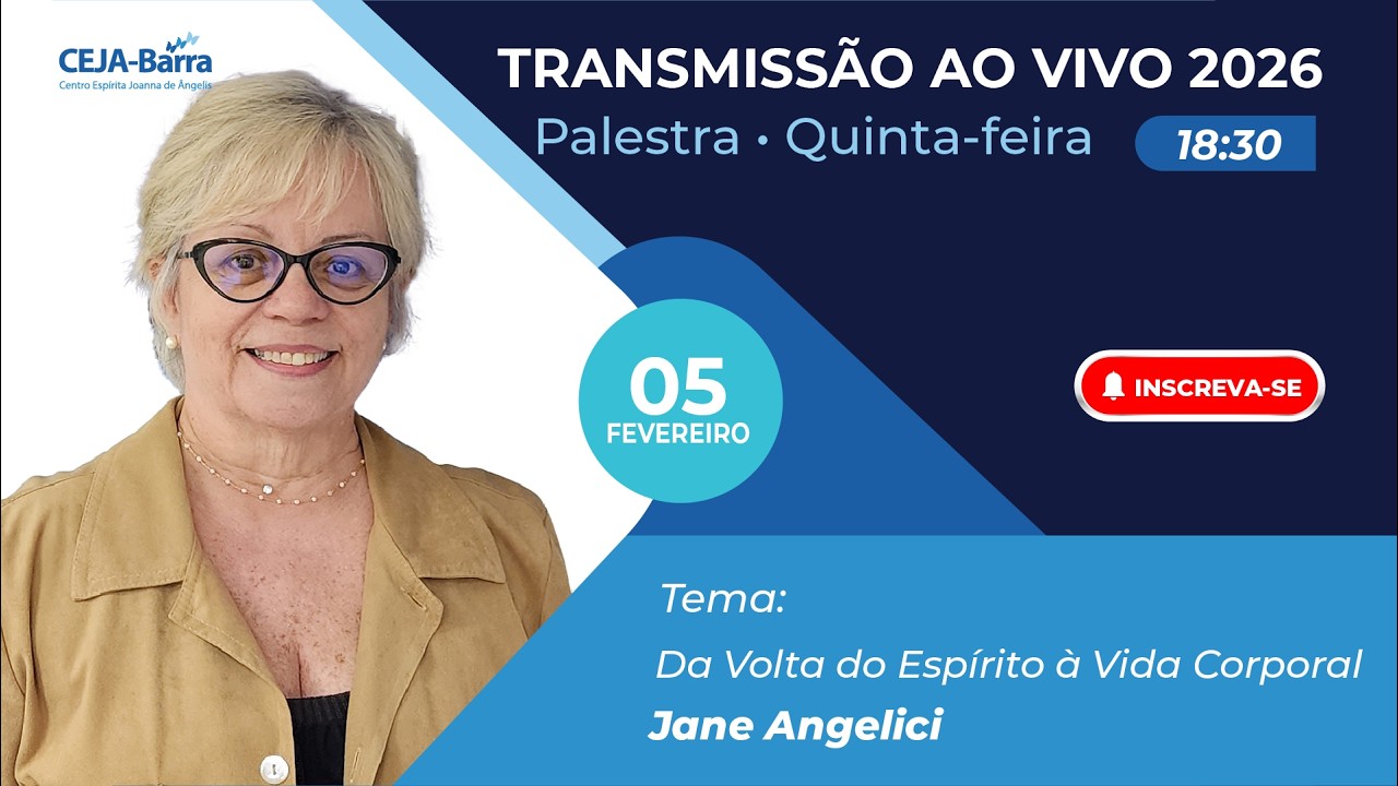 Da Volta do Espírito à Vida Corporal - Jane Angelici - 05/02/2026