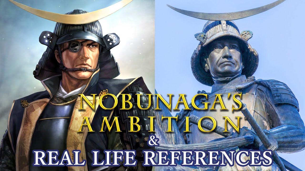Nobunaga's Ambition portraits and their real life inspirations (Kanto & Tohoku)