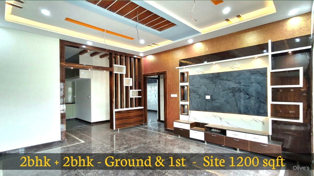 2bhk + 2bhk | Ground & 1st Floor | 30 x 40, 1200 Sqft | Near Horamavu | New Independent House |