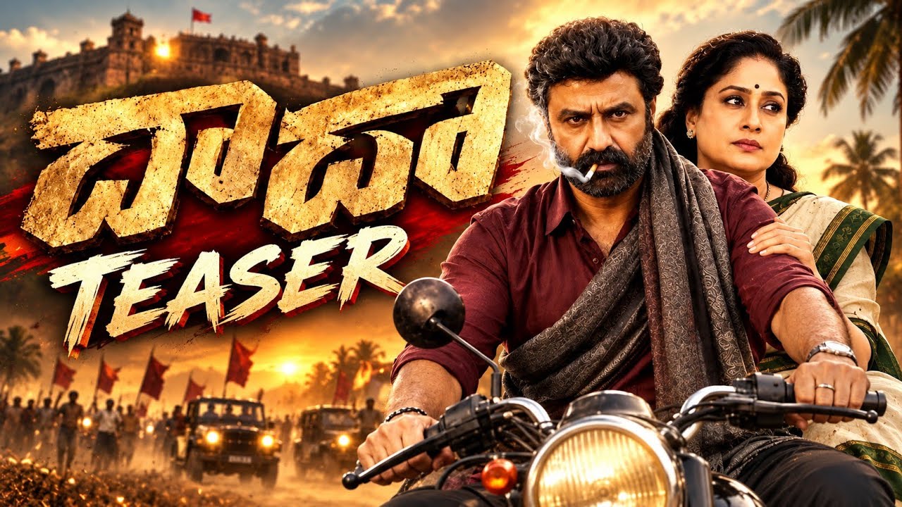 DADA Teaser 🔥 | Nandamuri Balakrishna | Kajal Aggarwal | Gopichand Malineni | Thaman | 4K