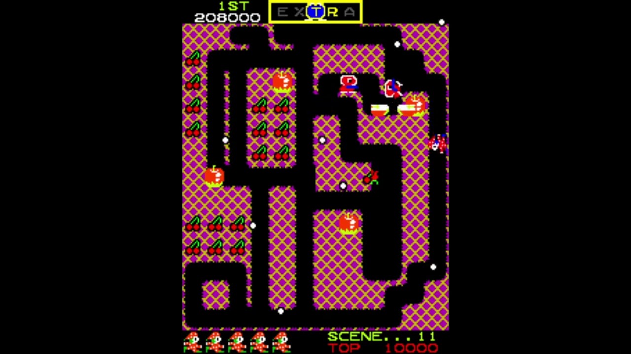 Arcade Mr. Do! - 1 million pts - 1 Life