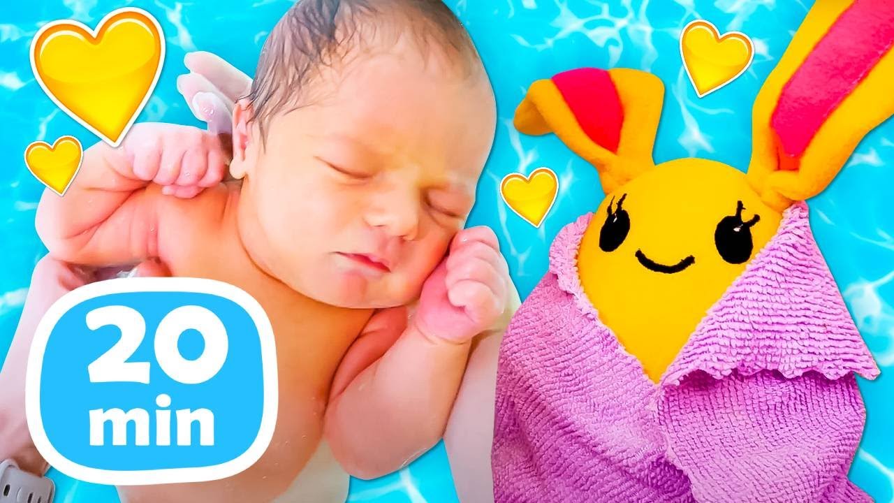 È l'ora del bagnetto! 🧼🚿 Prendiamoci cura dei bambini neonati insieme a Una mamma per Lucky 💛