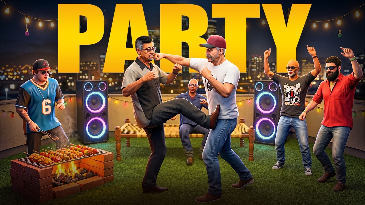 BBQ PARTY GONE WRONG | GTA 5 GAMEPLAY