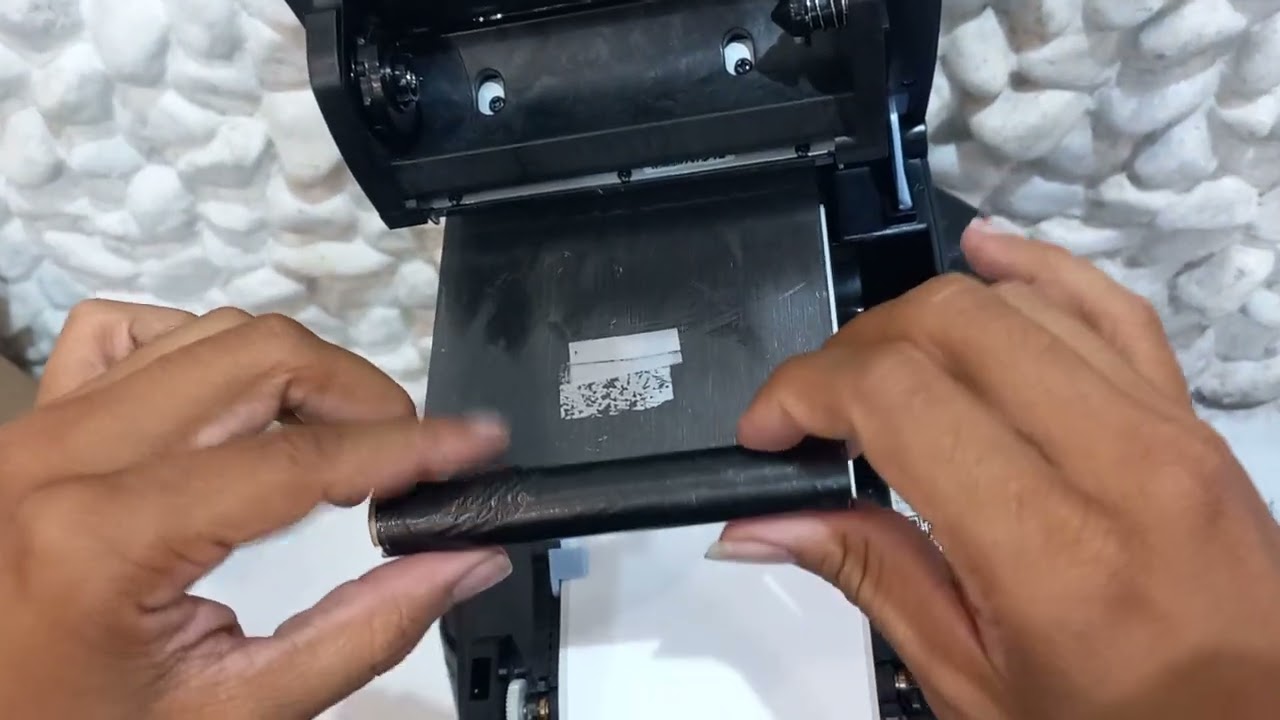 Como Trocar o Ribbon da impressora Elgin L42 pro