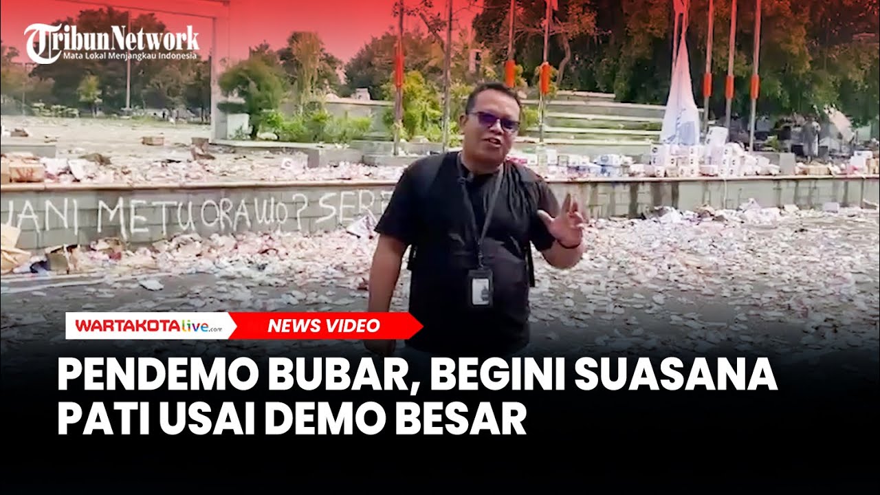 Pendemo Bubar, Begini Suasana Kabupaten Pati Usai Demo Besar