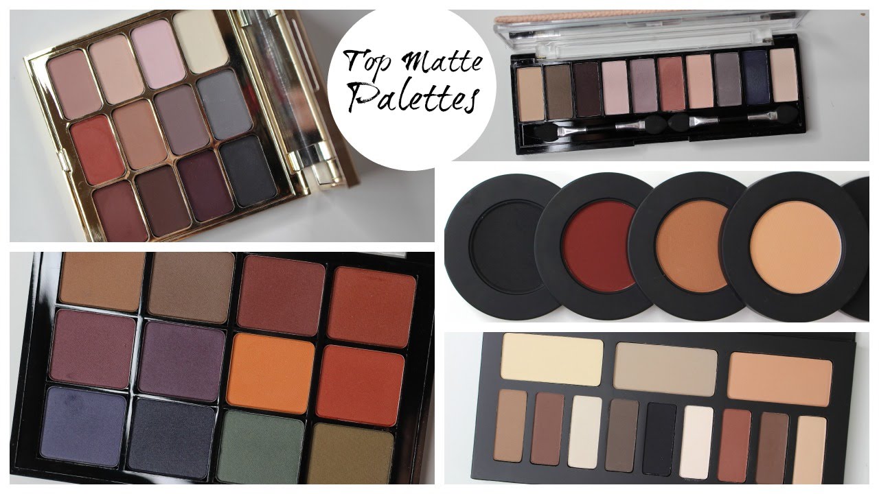 Top Matte Eyeshadow Palettes | Bailey B.