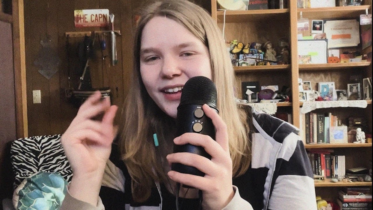 ASMR - Close-Whispered Rambles (Blue Yeti) 💤💜