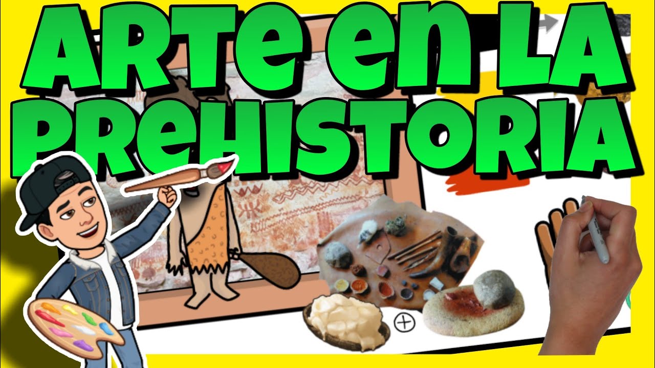 🐵 El ARTE en la PREHISTORIA para NIÑOS