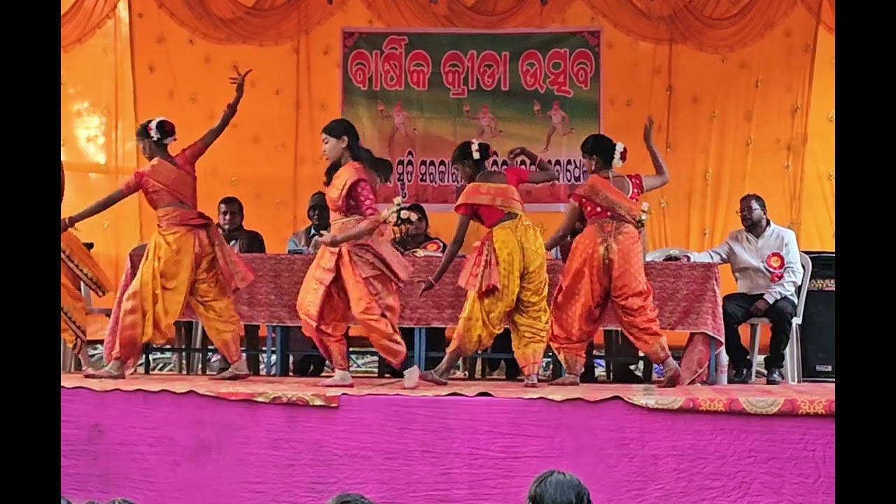 When Devotion Meets Rhythm | School Girls Dance Performance | Annual Sports and Function