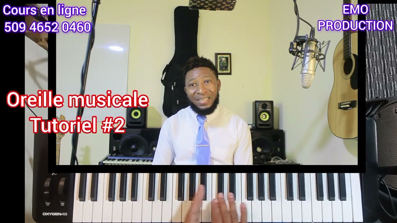 OREILLE MUSICALE (TUTORIAL #2) Men solisyon pou moun ki gen problèm zòrèy mizikal yo #emo 