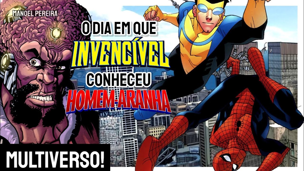 INVENCÍVEL - ANGSTRON LEVY Origens e História | Multiverso e... HOMEM ARANHA?! (Com Spoilers)