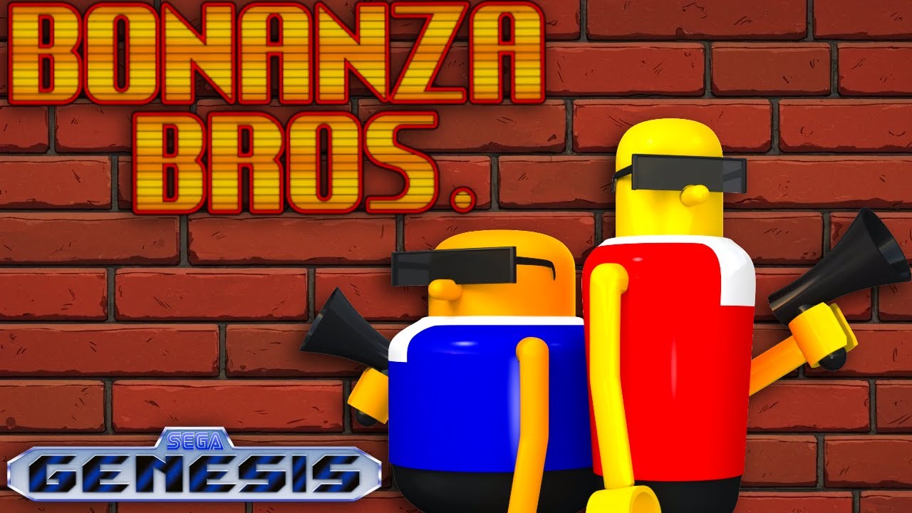 Remember THIS Sega Genesis Game  Let’s Play Bonanza Bros!