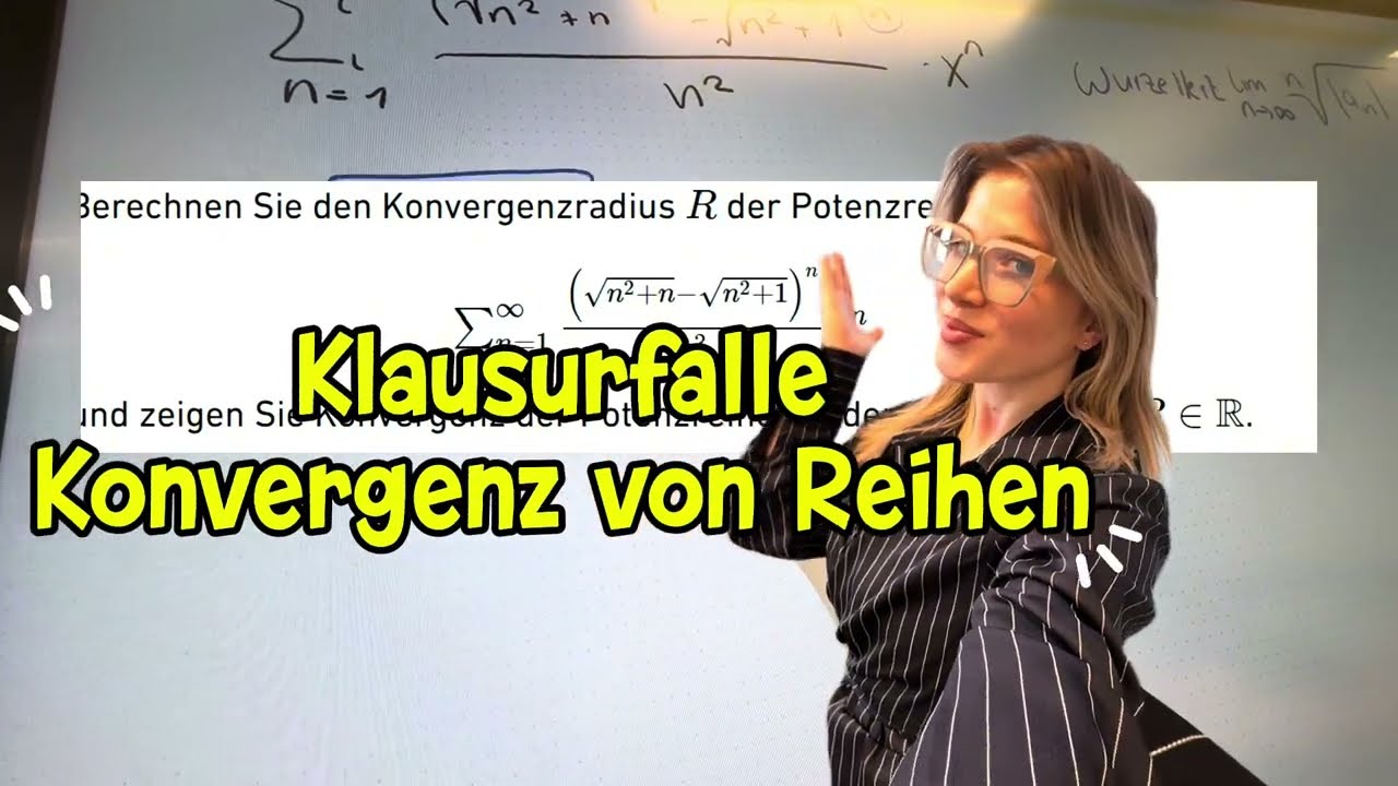 Wurzelkriterium und Rationalisieren um die Konvergenz der Potenzreihe zu bestimmen 