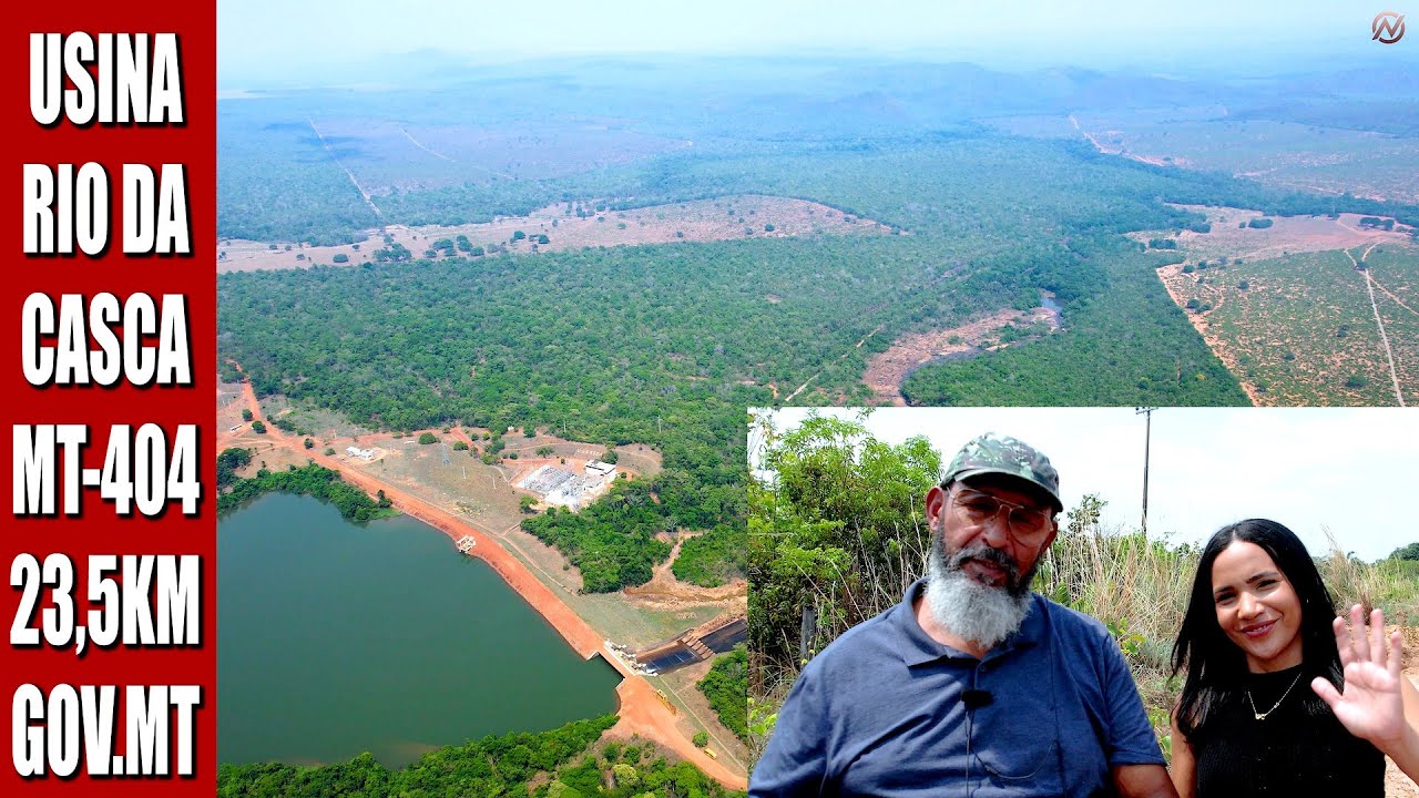 USINA DE RIO DA CASCA, MT-404 23,5KM #cat #newholland #automobile #jcb #caminhão #infraestrutura