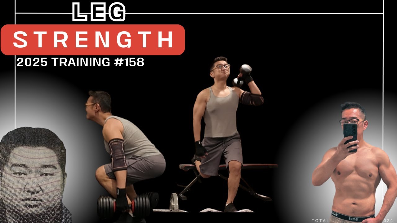 30 Min LEG Workout for Men Over 40 (No Gym Needed!) 6/24 Kane's 168th Training in 2025.