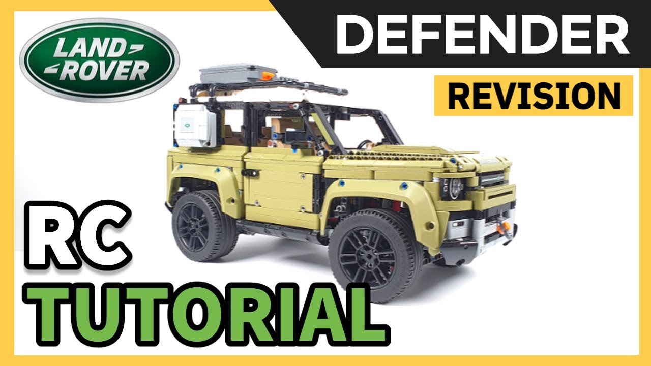 [Revision] LEGO Techcnic 42110 LandRover Defender Motorized 레고 랜드로버 디펜더 RC 구동개조 개정판