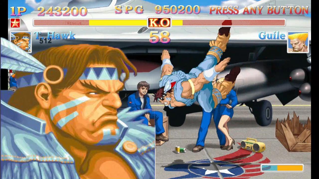 ULTRA STREET FIGHTER II The Final Challengers Thunder Hawk All /ウルトラストリートファイターⅡ T.ホーク オールクリア