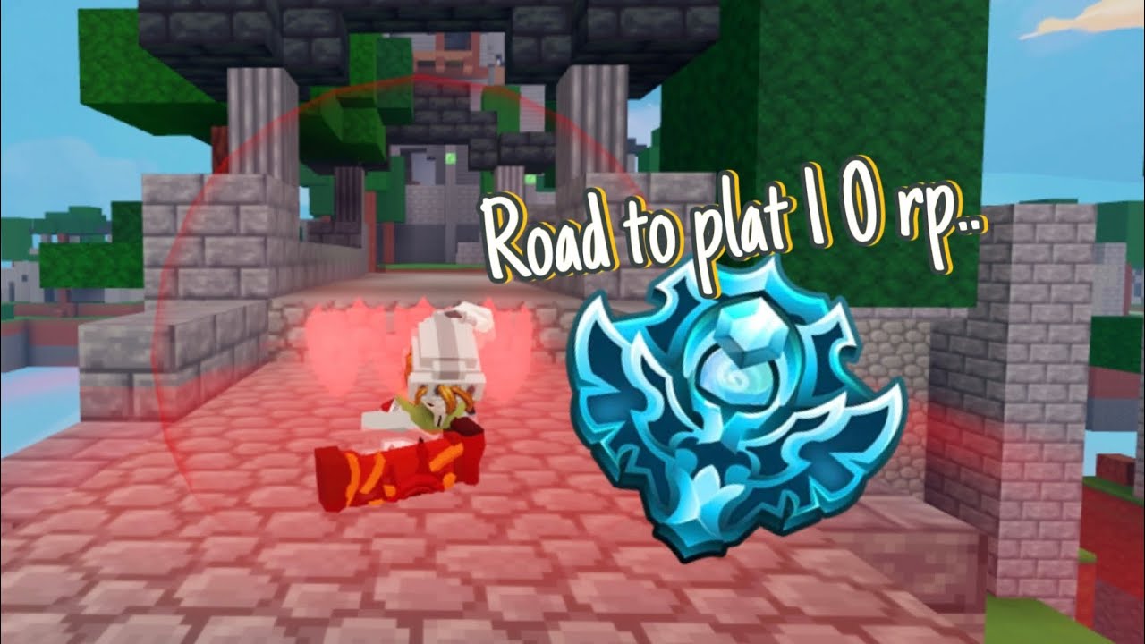 Solo Quing RANKED On My MAIN ACCOUNT.. (Roblox BedWars)