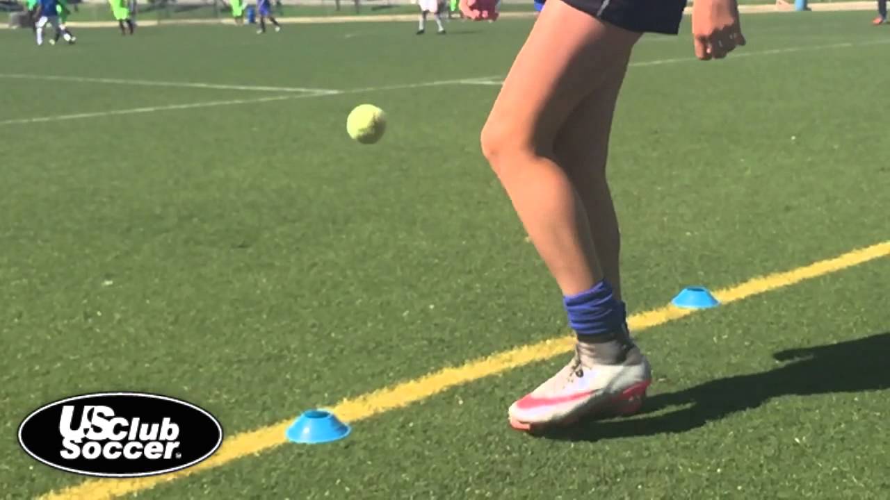 Tennis ball juggling - Players First Video Training Series