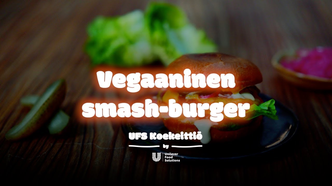 Vegaaninen Smash-burger by Tommi Virranta