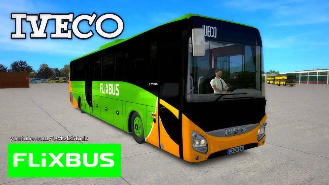 OMSI 2 – FLIXBUS IVECO Evadys Euro 6 [Repaint]