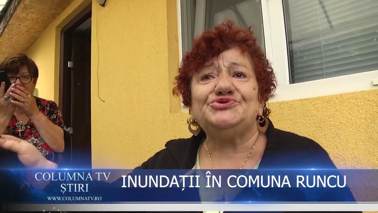 INUNDAȚII ÎN COMUNA RUNCU