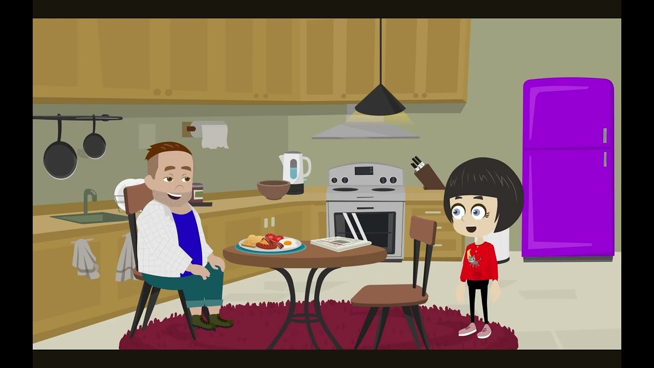 Лили хорошо себя ведёт в школе и получает золотую карту / Боб и Шака плохо себя ведут / Английски...