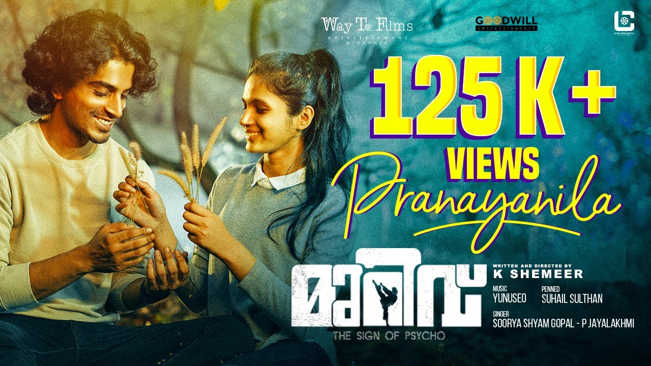 Pranaya Nilaa-Song | Murivu | Yunuseo | K Shemeer |Suhail Sulthan,Bhagat Venugopal |Krishnapraveena