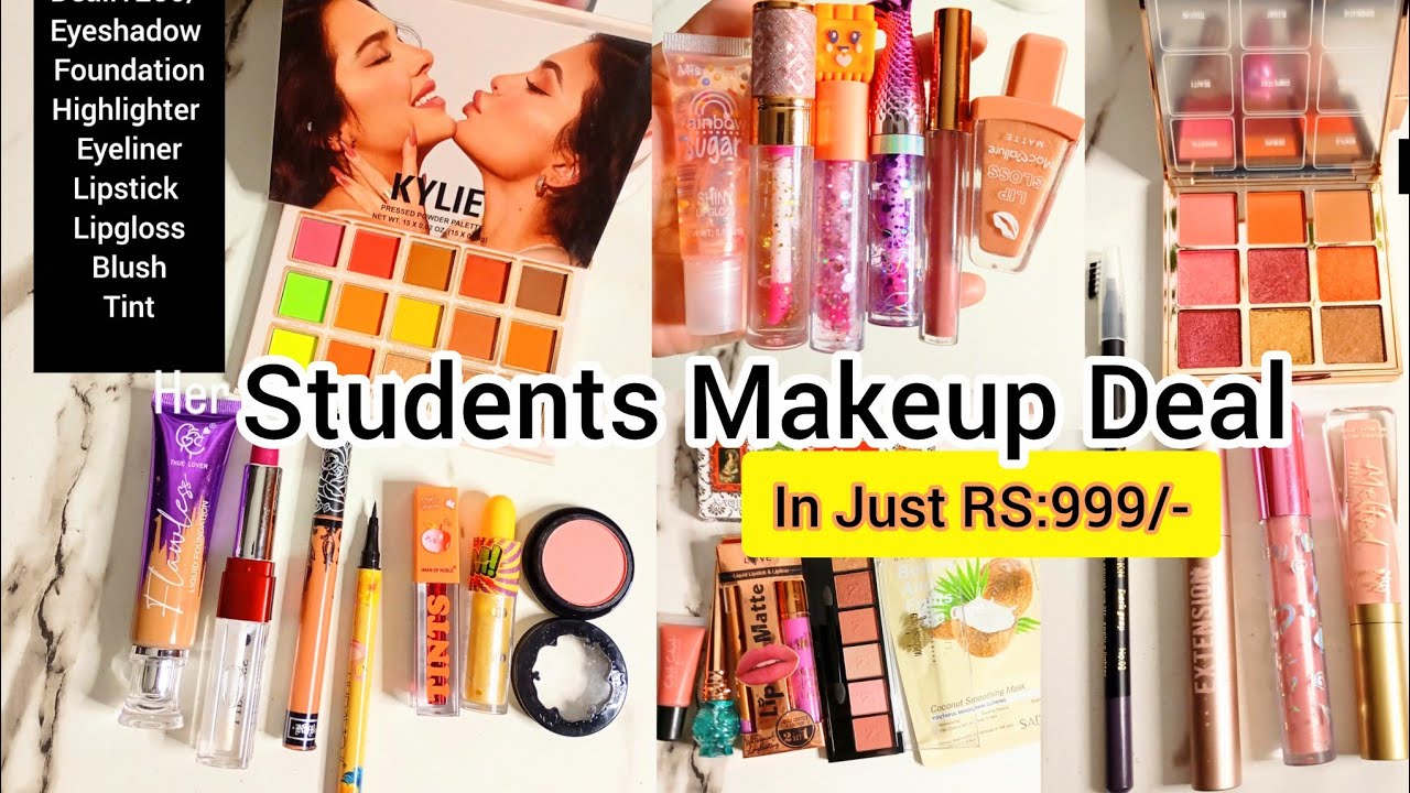  Basic Makeup Products for Beginners| Teens Makeup in Just 999/- Rupees #makeup 