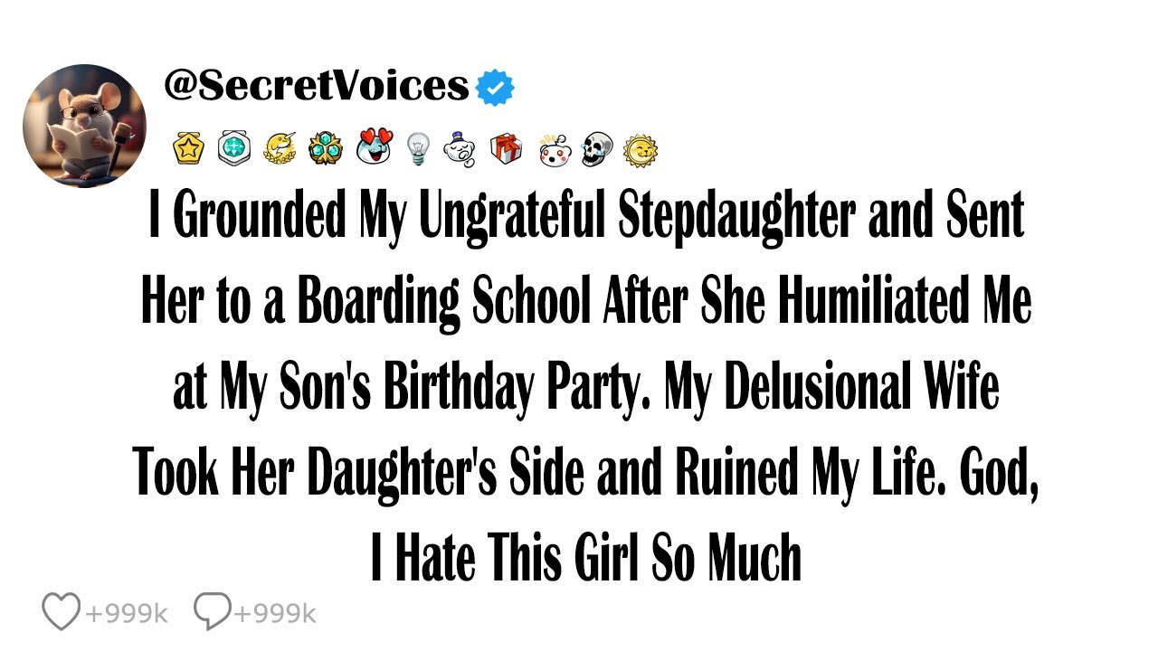 I Grounded My Ungrateful Stepdaughter and Sent Her to a Boarding School After She Humiliated Me a...
