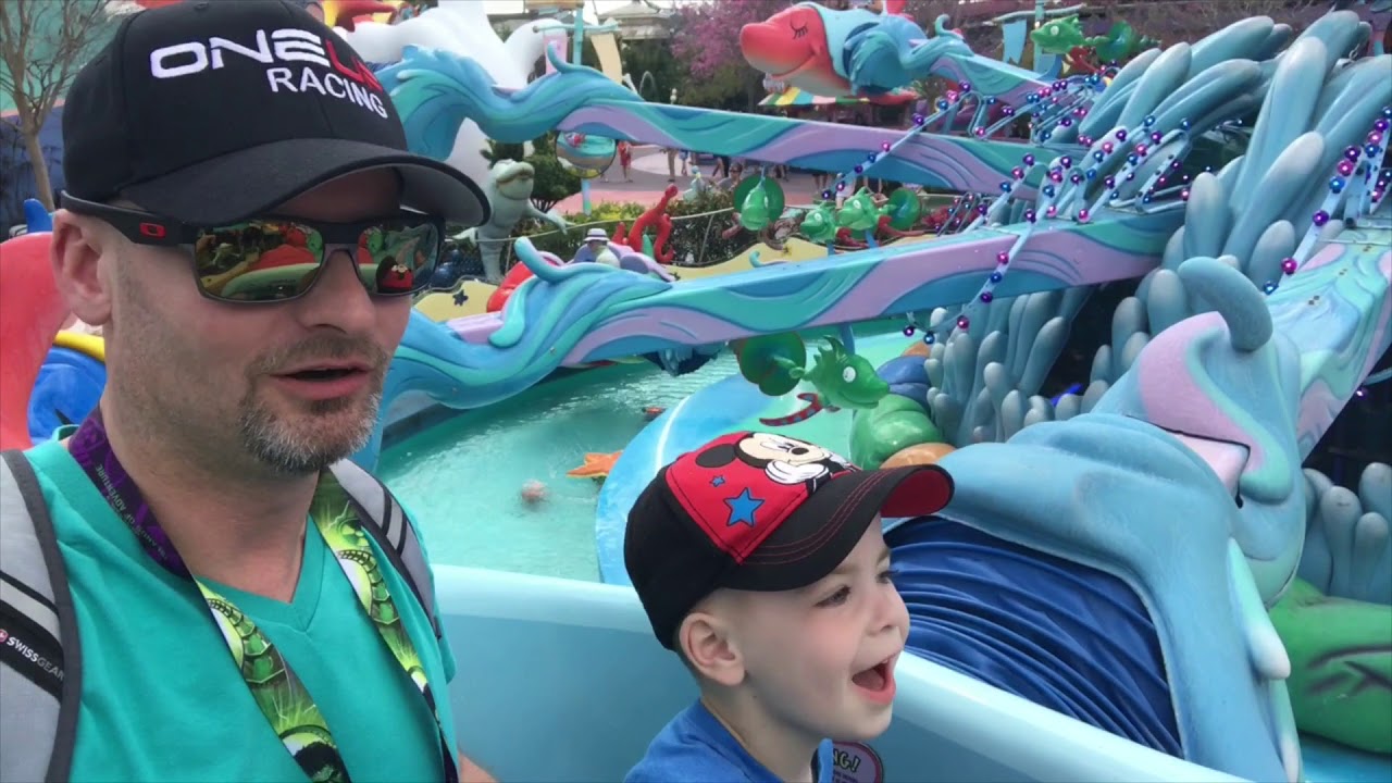 One Fish Two Fish Red Fish Blue Fish ride at Universal's Islands of Adventure