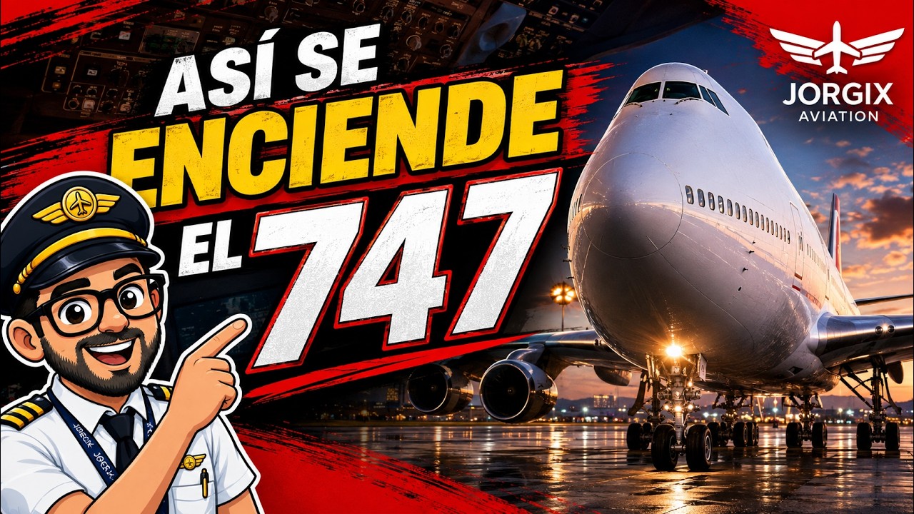 Queen of the Skies | Boeing 747 Cold & Dark paso a paso