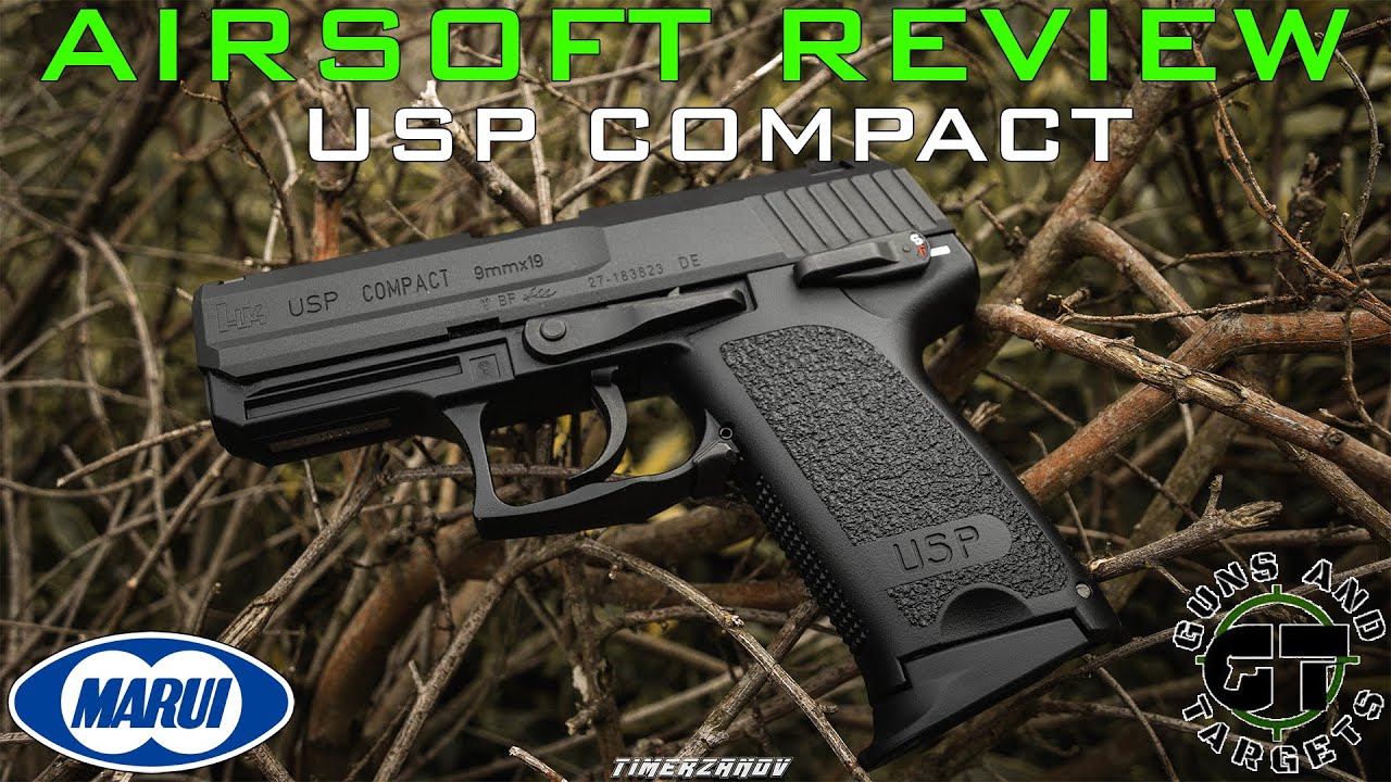 Airsoft Review #154 Tokyo Marui HK USP Compact Gaz Blowback [FR]