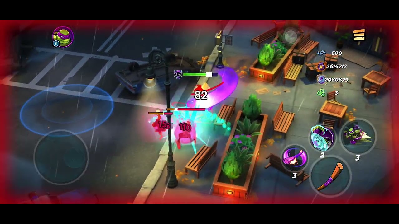 [TMNT Splintered Fate][Donatello]Revolution and Slippery Build Perfect Run 