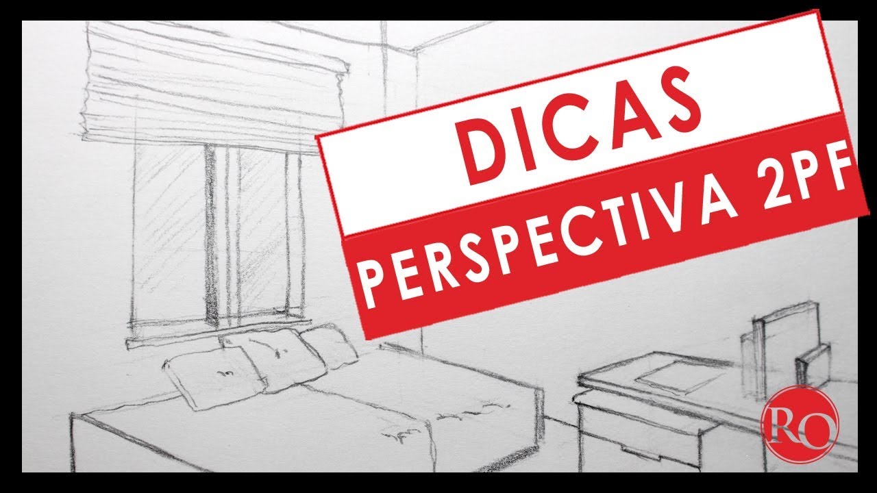 Como desenhar em PERSPECTIVA com DOIS pontos de fuga - Rodrigo Otäguro